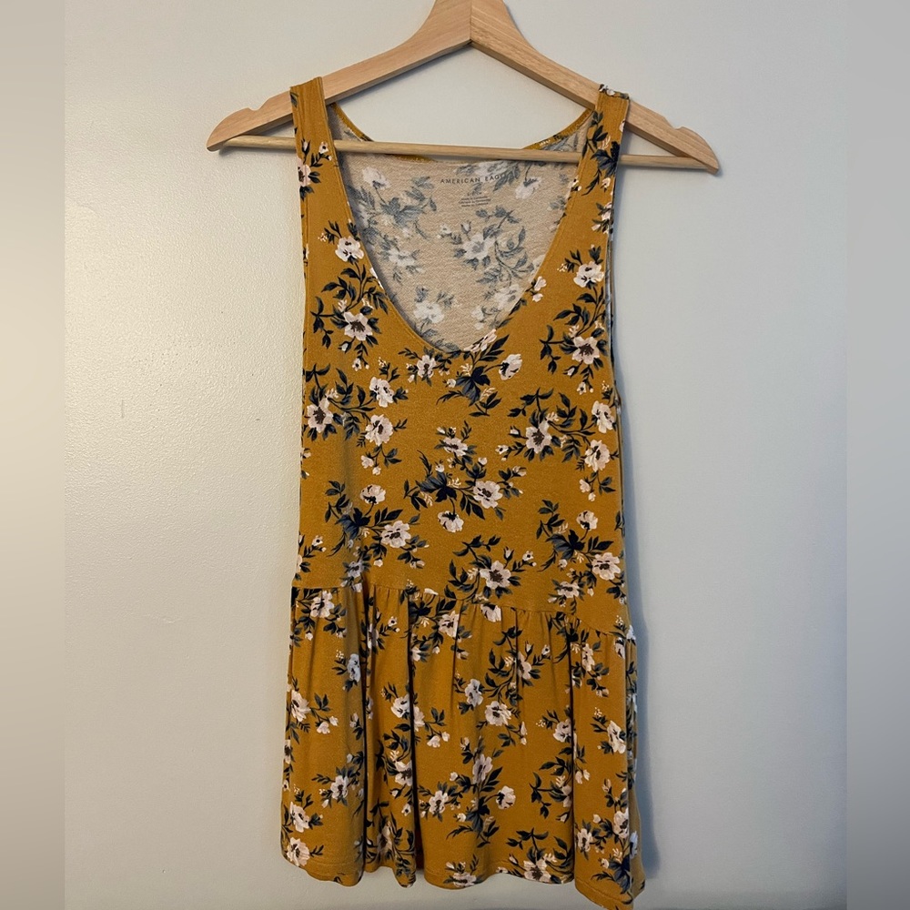 American Eagle Floral tank top